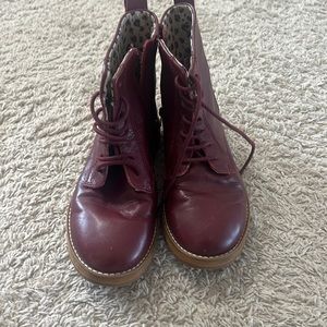 Size 1 leather hm girl boots